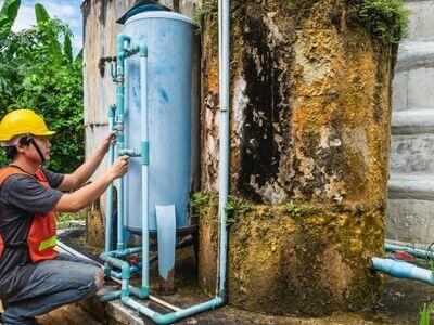 Professional ceiling water damage repair services in Houston - water damage cleanup